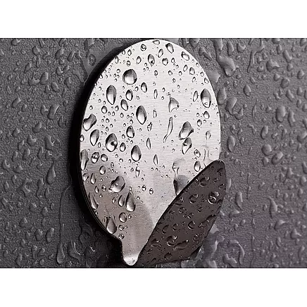 Steel self-adhesive hooks 4 pcs