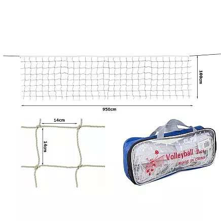 Volleyball net 9.5x1m volleyball net
