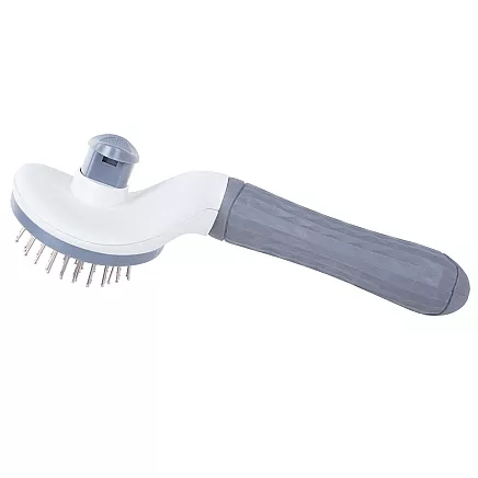 Pašattīroša suka suņiem un kaķiem spalvas izķemmēšanai