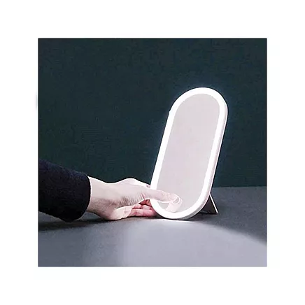 Meikapa Kosmētikas Organaizers ar Spoguli un LED Gaismu, Balts