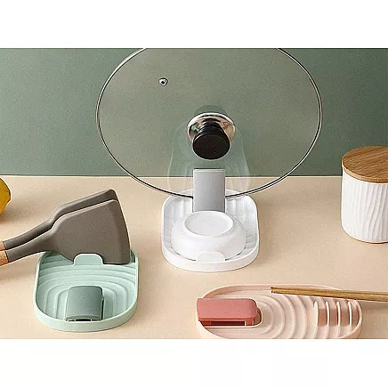 Kitchen spoon drainer pad