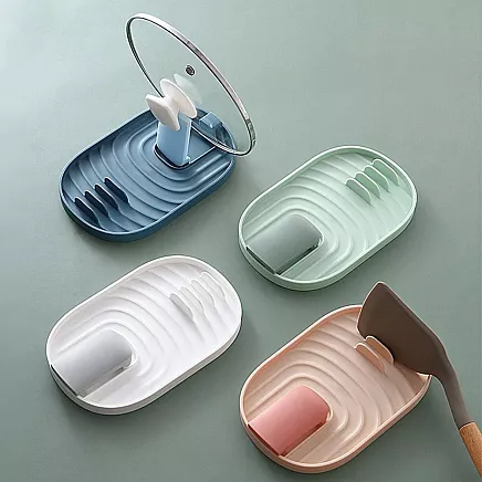 Kitchen spoon drainer pad