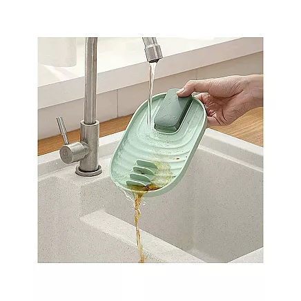 Kitchen spoon drainer pad