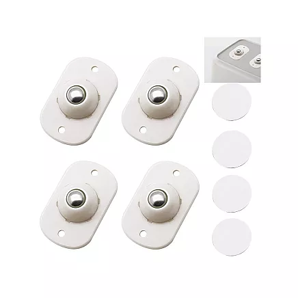 Pašlīmējoši Mēbeļu Rullīšu Riteņi, 4 gab.