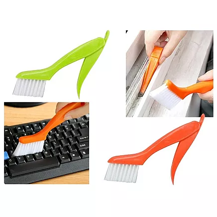 Slot cleaning brush slot scraper