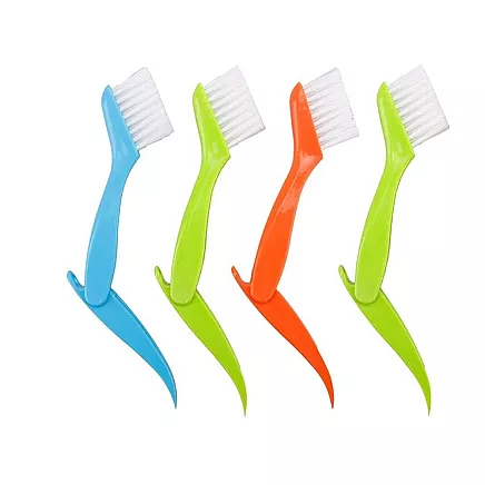 Slot cleaning brush slot scraper