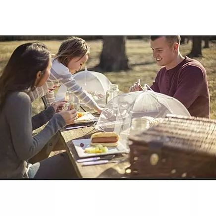 Moskītu tīkla vāks pārtikas augļu grilam