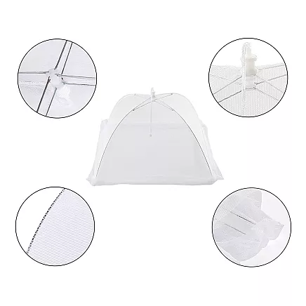 Moskītu tīkls pārtikas vāks grils augļi