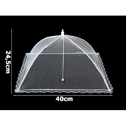 Moskītu tīkls pārtikas vāks grils augļi