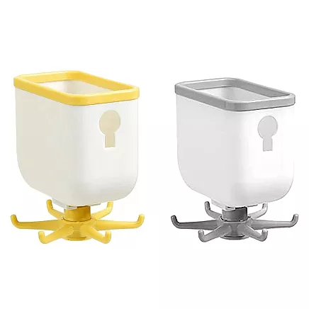 Kitchen hanger rotary toolholder shelf