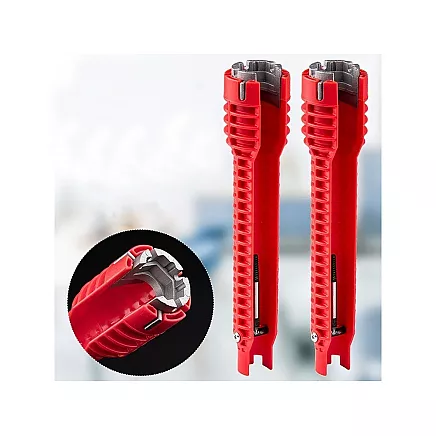 Socket spanner for fitting the tap to the sink