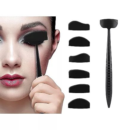 Silicone eyelid stencil set