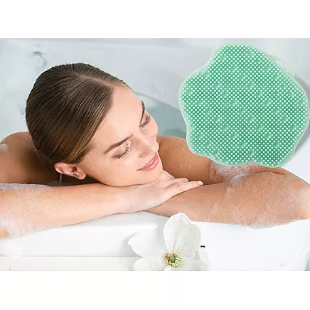Washer sponge brush head and body massage