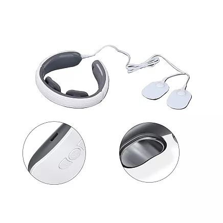 Kakla Masažieris Ķermeņa Muskuļu EMS Elektrostimulators