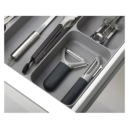 Kitchen organiser for cutlery drawer container