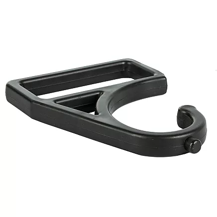 Bezkontakta rokturis higiēnai sabiedriskajā transportā, melns vai sarkans