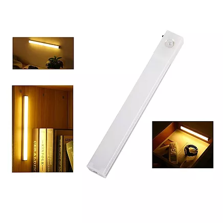 Pašlīmējoša skapja lampa ar kustību sensoru