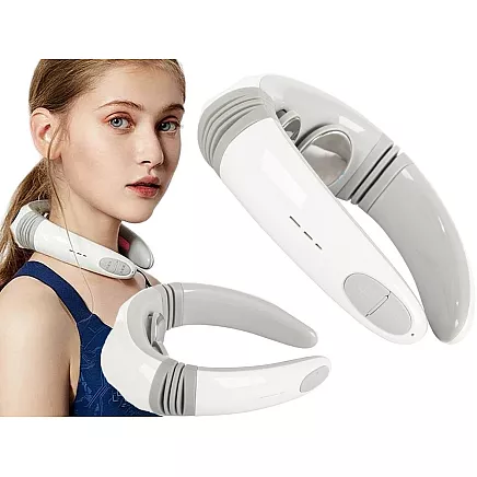 Neck tens ems electrostimulator 2in1