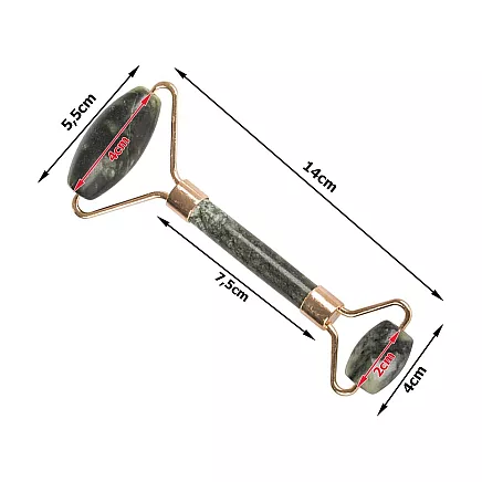 Jade roller face massager