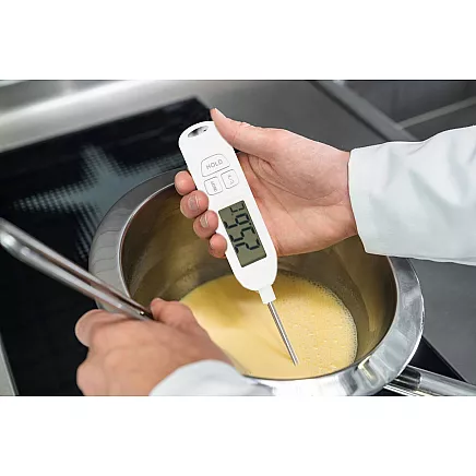 Lcd digital kitchen thermometer wine meat probe