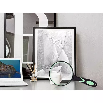 Klasiskā luksusa lasāmā lupa 75mm