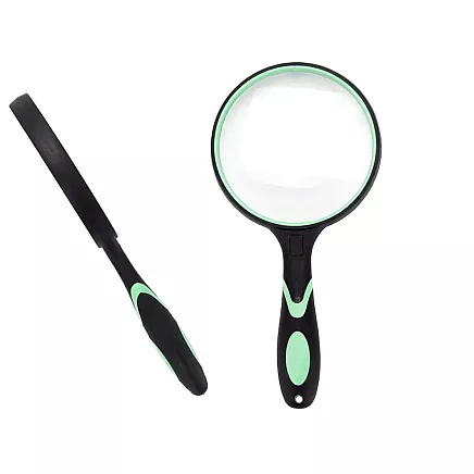 Klasiskā palielināmā lasītāja lēca 100mm diametrs