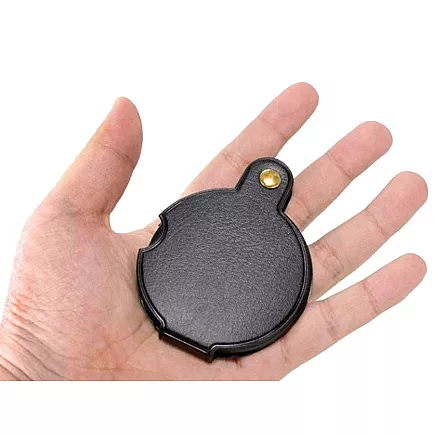Folding pocket magnifier small mini case