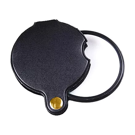 Folding pocket magnifier small mini case