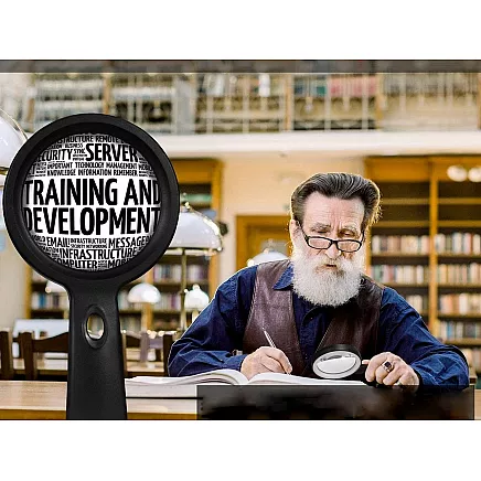 Magnifying glass 10x with led illumination