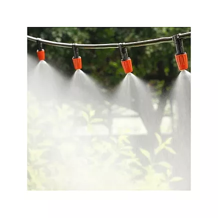 Irrigation system water curtain sprinkler 15m