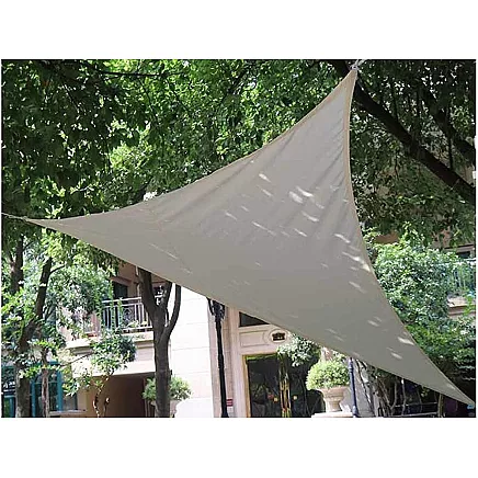 Dārza Ūdensizturīgs Saulessargs Markīze Bura Nojume Tents 3x3x3m, Pelēks