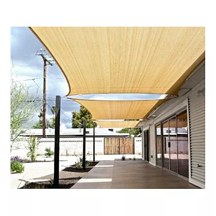 4 x 3 m water-repellent reinforced garden screen