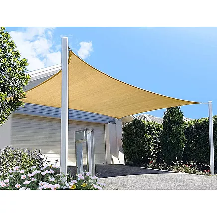 4 x 3 m water-repellent reinforced garden screen