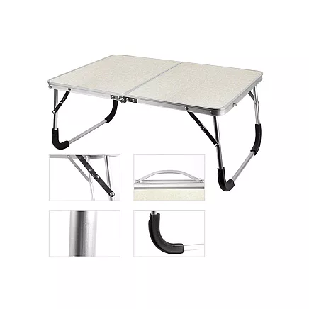 Salokāms Datora Laptopa Galds Statīvs Paaugstinājums Portatīvs Tūrisma Kempinga Galdiņš...