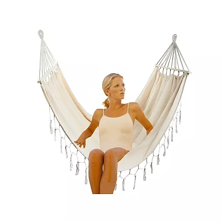 Garden hammock hanging frame rocker two-seater