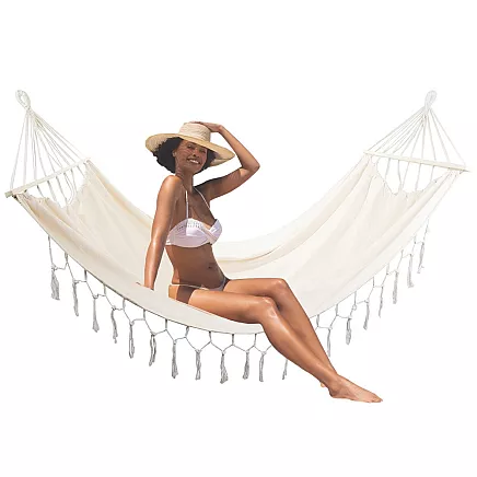 Garden hammock hanging frame rocker two-seater