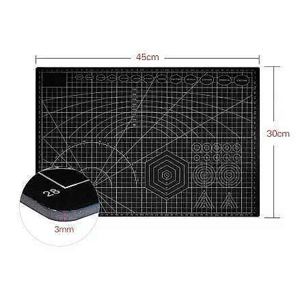 Self-healing cutting mat a3 modelling double-sided