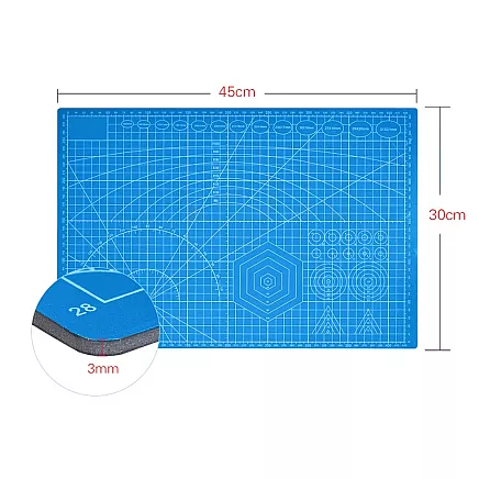 Self-healing cutting mat a3 modelling double-sided