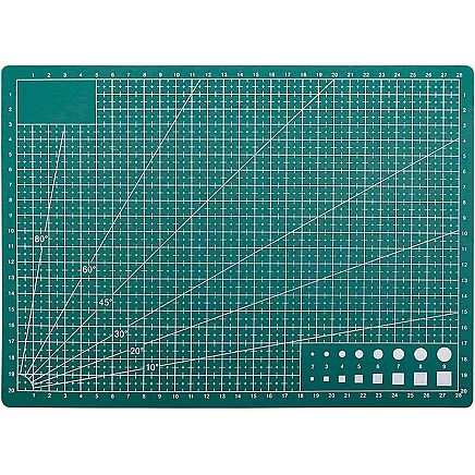 Double-sided cutting mat A4