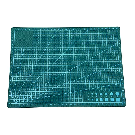 Double-sided cutting mat A4