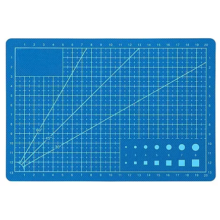 Pašatjaunojoša griešanas paliktnis modelistiem A5, 15x22 cm, zils
