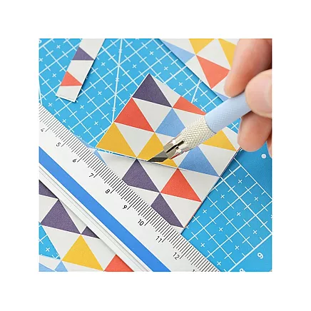 Pašatjaunojoša griešanas paliktnis modelistiem A5, 15x22 cm, zils