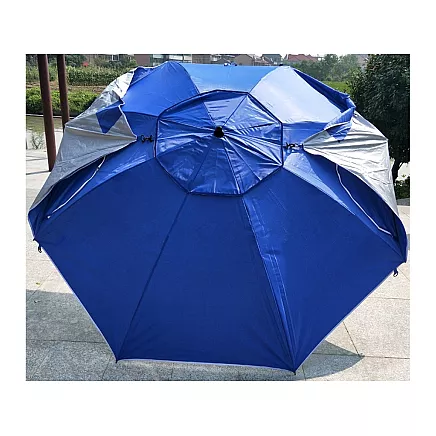 Liels Dārza Pludmales Lietussargs Saulessargs Nojume Telts ar Aizsardzību pret UV Stariem,...