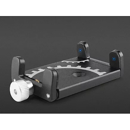 Stūres Telefona Turētājs Velosipēdam un Motociklam, Alumīnija, Universāls, ar Silikona...