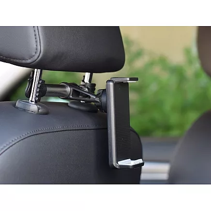 Car holder for tablet phone headrest