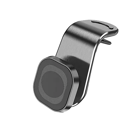 Magnetic car holder for phone grille