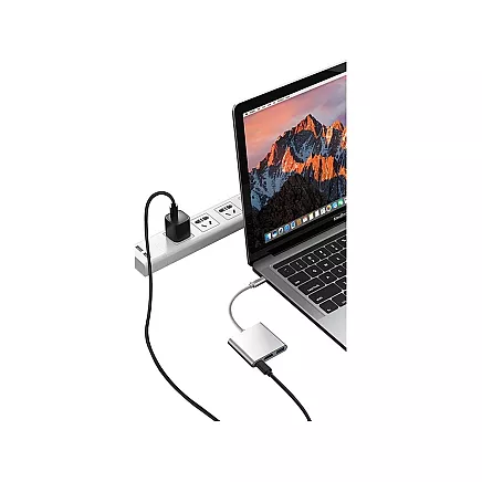 Adapter 3in1 hub usb-c usb 3.0 hdmi 4k