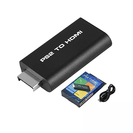 Адаптер PS2 на HDMI с аудиоконвертером