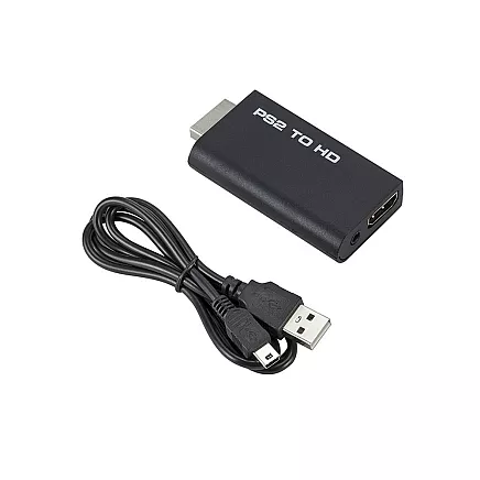 Адаптер PS2 на HDMI с аудиоконвертером