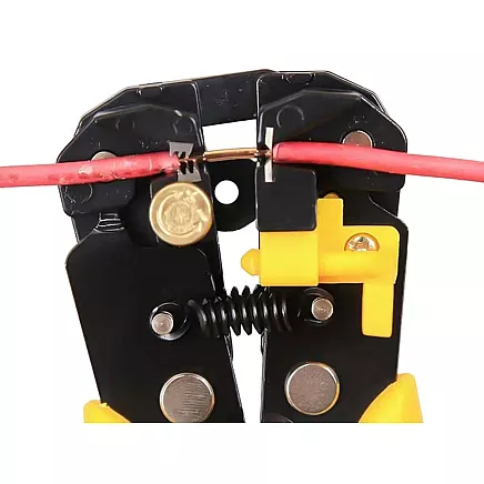 Wire stripping pliers cable crimper